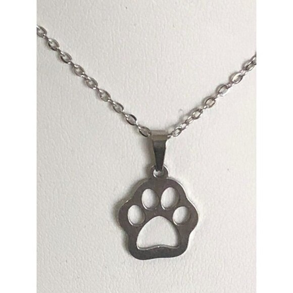 5/$20 Paw Print Necklace - Picture 4 of 5